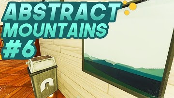 Abstract Mountains Painting Location 6 - Abiotic Factor