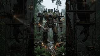Ancient Jungle Mech Restored After 100 Years | Cinematic AI Timelapse Transformation