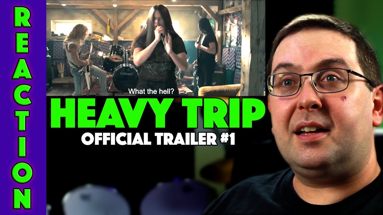 REACTION! Heavy Trip Trailer #1 - Heavy Metal Indie Comedy 2018