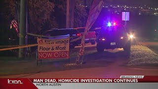 Man killed in north Austin parking lot ‘gun battle’