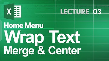 Lecture 3 | Microsoft Excel | Wrap Text | Merge & Center | Taj Institute | Urdu | Hindi