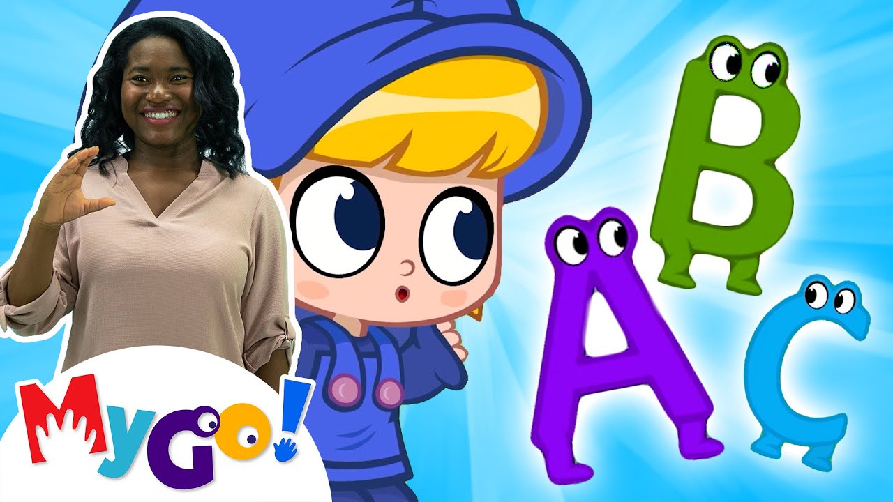 ABC Song + MORE! | MyGo! Sign Language For Kids | Morphle - Cartoons for Kids | ASL
