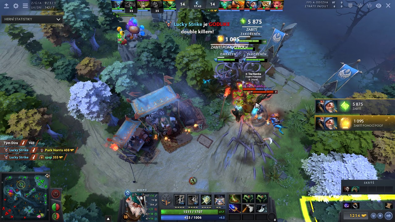 DOTA 2 - LUCKY STRIKE GOT A RAMPAGE 