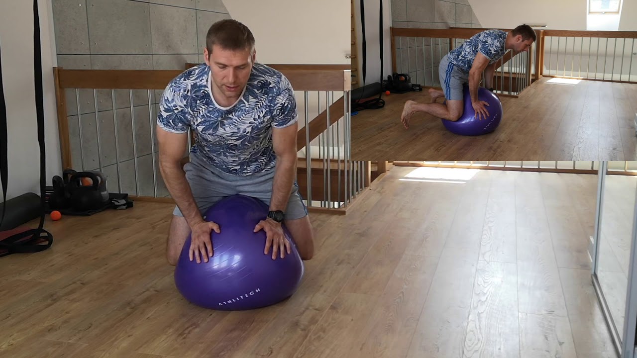 RODEO - kiedy PLANK Ci się znudzi - stabilizacja na piłce