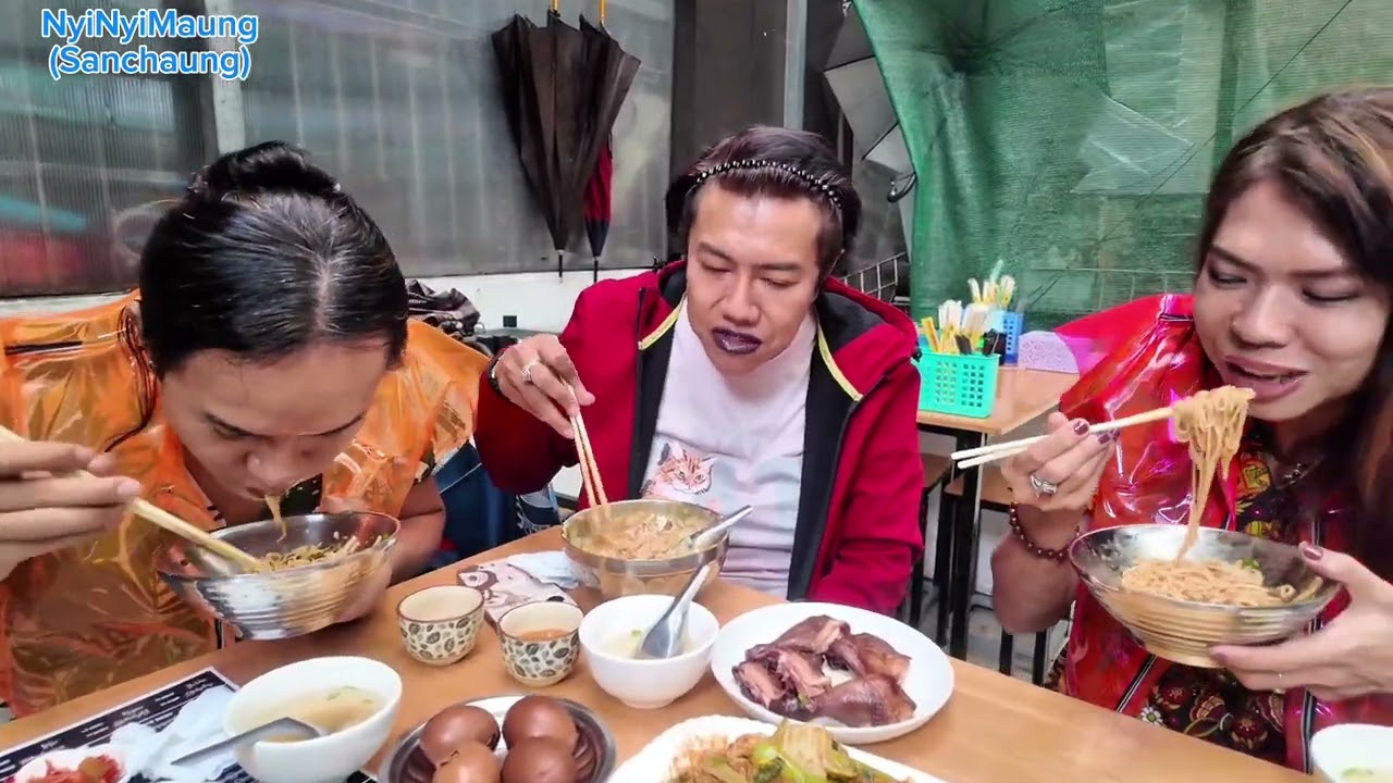 မိုးတွေရွာ နေလည်း လာရှိုး အစားအစာ သွားစား မှာပဲ ….