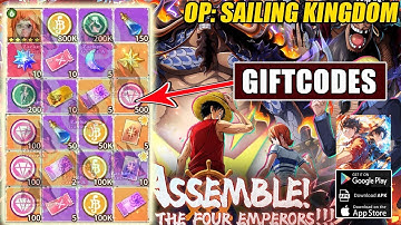 OP Sailing Kingdom & All 4 Giftcodes - How To Redeem Code | OP Sailing Kingdom 4 Codes
