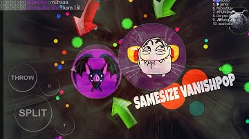 BEST IMPOSSIBLE SAMESIZE VANISHPOP SPLIT IN BLOB!AMAZING DESTORYING IN NEBULOUS!