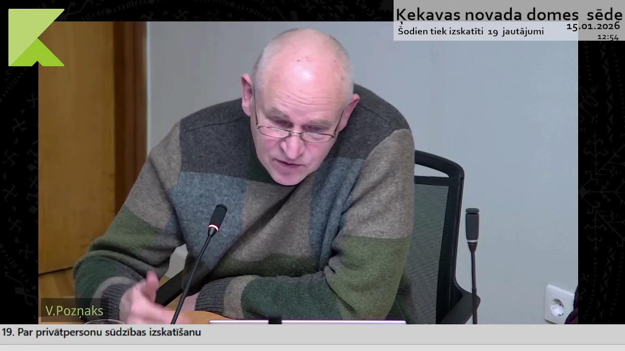 15.01.2026. Ķekavas novada domes sēde