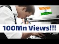 Indian National Anthem - Shayan Italia  World Record ...