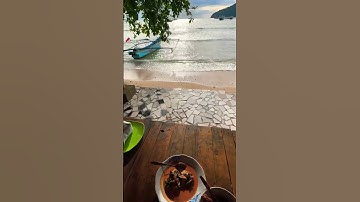 Indonesian Food with a View 😍 #indonesia