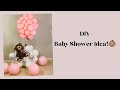 Baby Shower Organic Floating bear with Balloon| How to