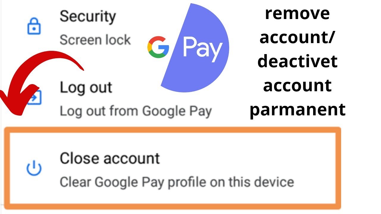 How To Remove/Close Google Pay Account in Just 6 minutes  Delete Credit  Card details  Google Pay