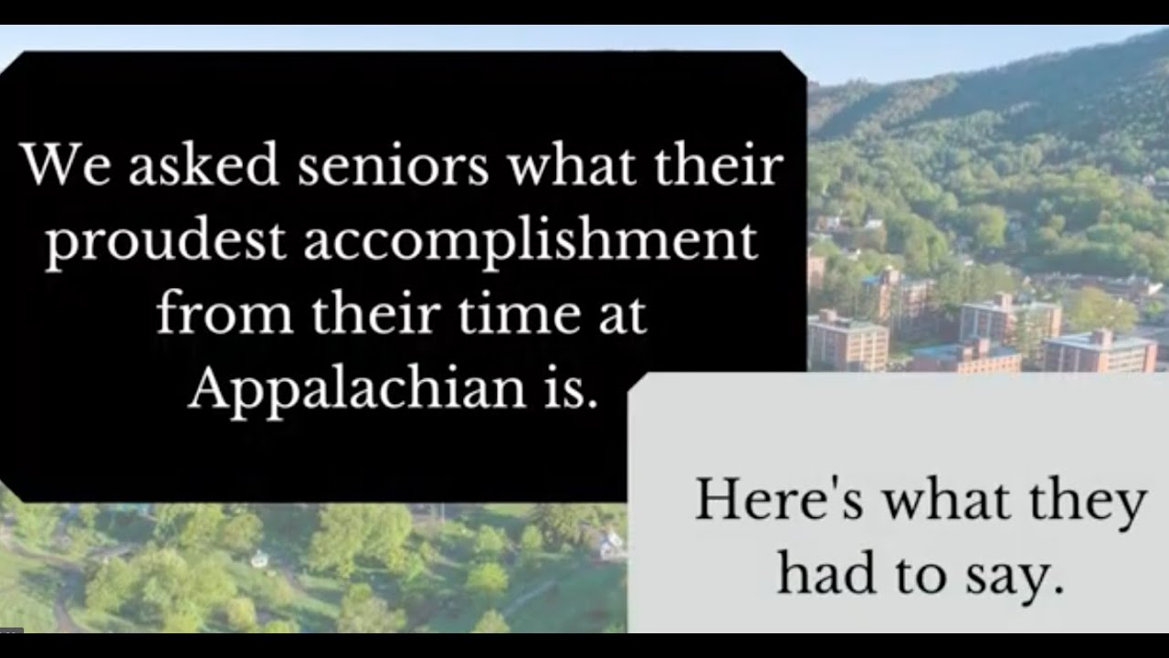 App State CAS Seniors - Video 2 - YouTube