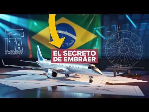 Así Diseña EMBRAER sus Aviones: El Secreto del ITA y la Ingeniería Brasileña