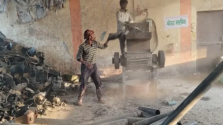 Plastic Scrap Black PP Grinding l kabaad ka Business l Scrap business #plasticbusiness #plasticrecyc