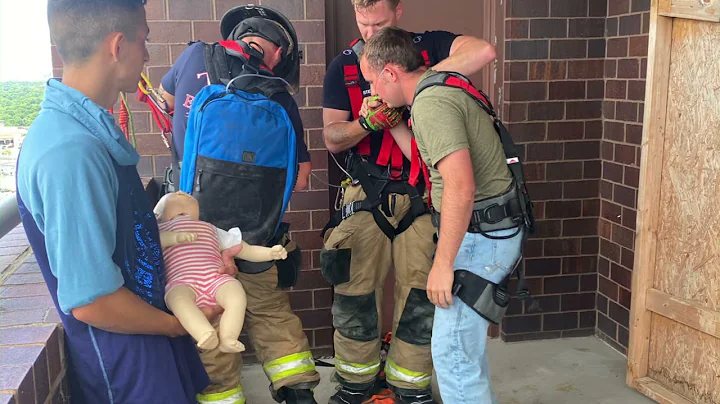 Tulsa Fire Department Rescue Task Force “Towering Inferno” training at Remington Tower 06/26/2021