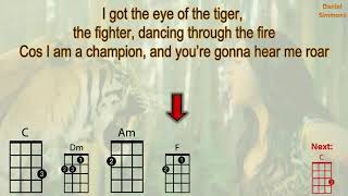 Roar   Ukulele Play Along   Chord Guide
