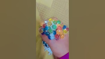My new orbeez stress ball!! #shorts #asmr #orbeez #stressball #fidget