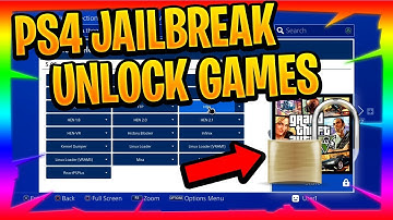 How To Unlock Games PS4 PlayStation 4 Jailbreak