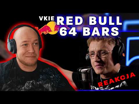 🔴VKIE prod. HUGEPAT &VAIII & LACZEKK | RED BULL 64 BARS🔵SkopzzoR REAKCJA