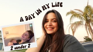 DAY IN MY LIFE | wfh mom of 2 under 2: groceries, overcoming mom guilt, &amp; a simple cozy night