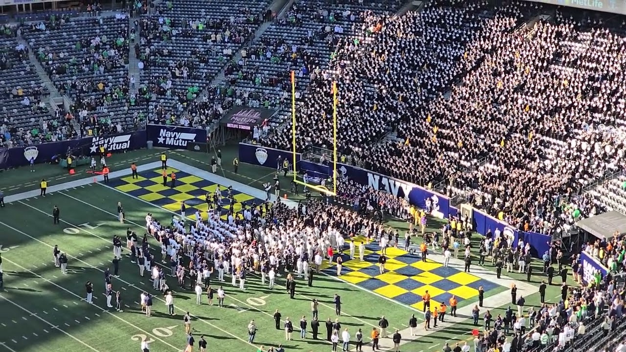 USNA, Notre Dame Alma Maters Following 2024  ND Win at Met Life Stadium