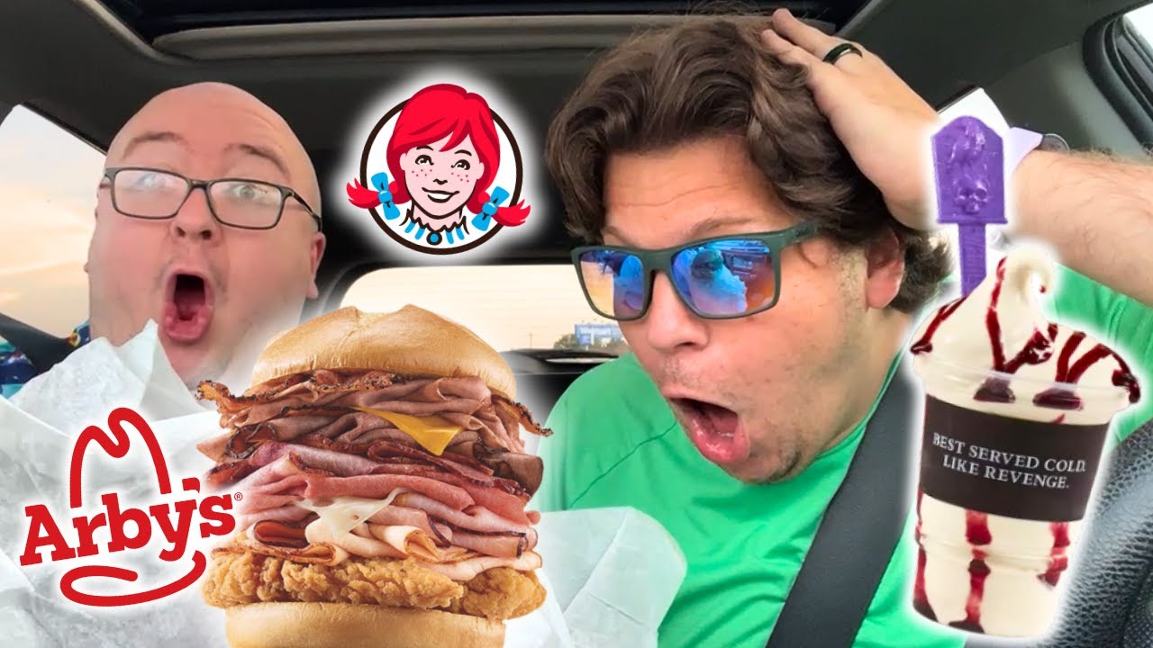 TRYING THE WEDNESDAY MEAL + CLIMBING ARBY'S MEAT MOUNTAIN!!