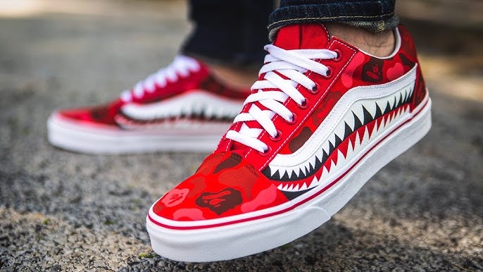 vuitton custom vans slip