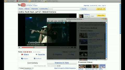 Demo Of Compiz Desktop Effects On Ubuntu 8.04