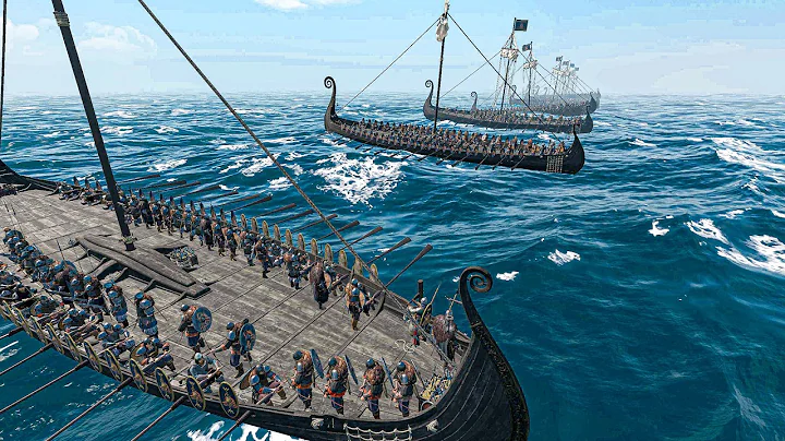 NORTH vs BATTANIANS Naval Battle - Mount and Blade 2 BANNERLORD War Sails DLC