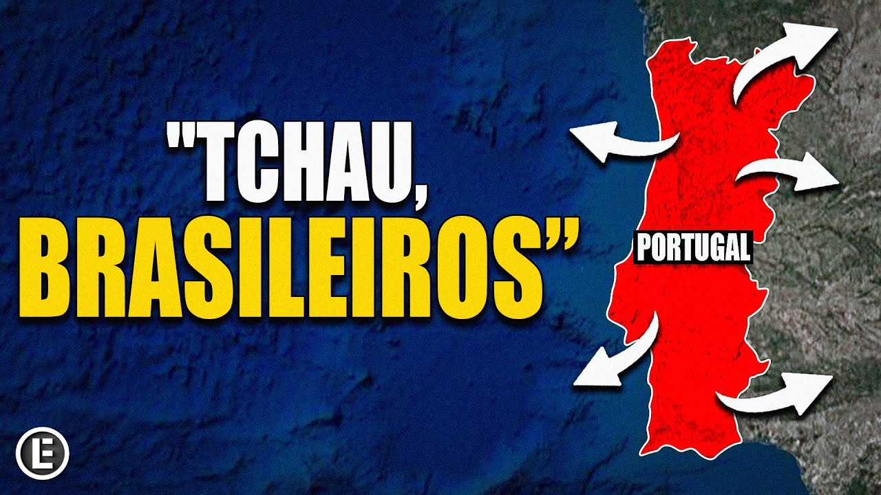 Por que os Brasileiros estão ABANDONANDO Portugal?!