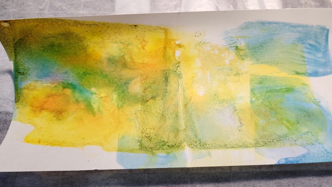 Vellum and Alcohol Inks - YouTube