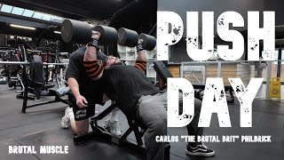 CHEST/PUSH DAY | DB INCLINE PB | OFFSEASON TRAINING