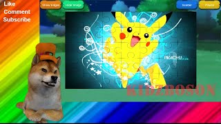Video games for kids -  Pokemon Puzzle Game 2 Free App for kids learning games screenshot 1