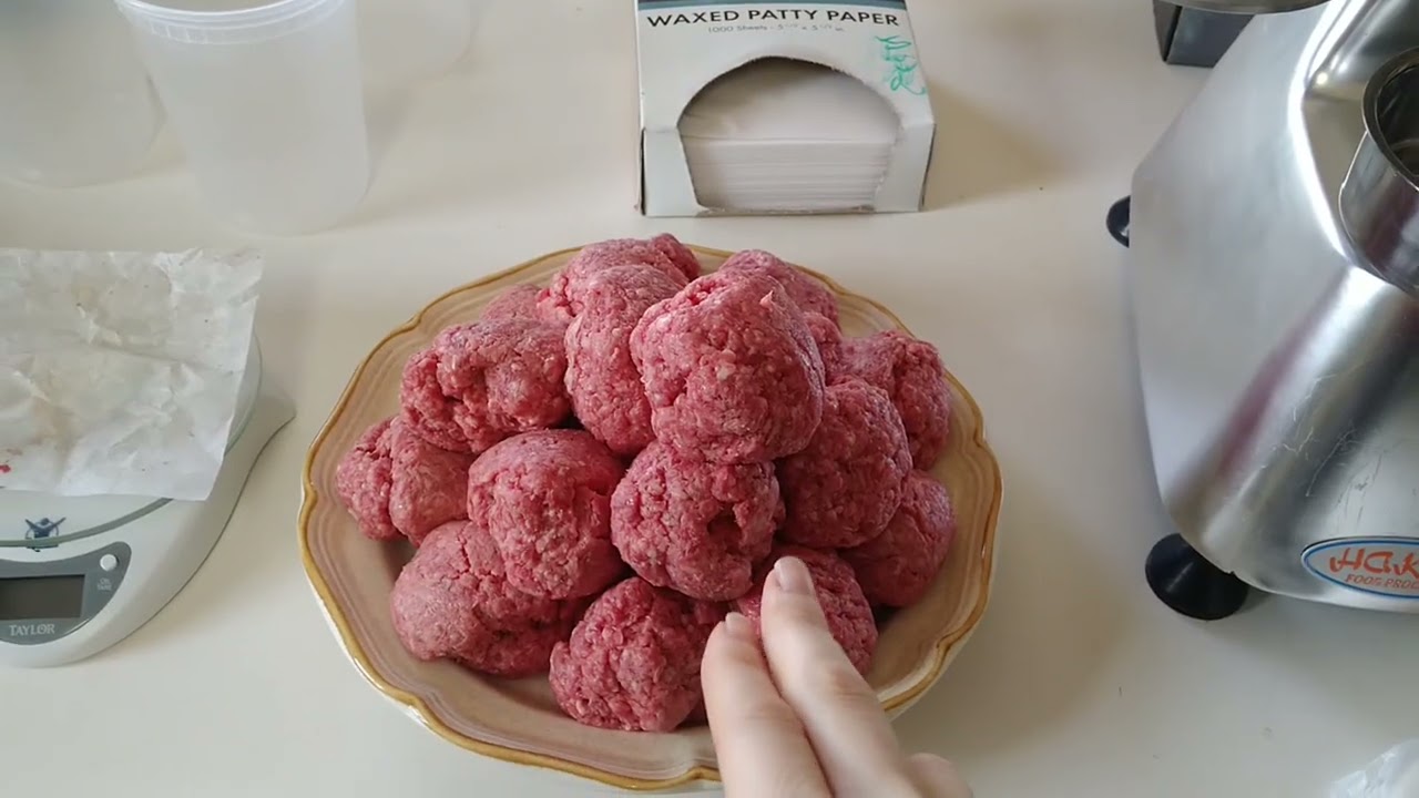 Commercial Burger Press 3in1 Heavy Duty Hamburger Press Review + UltraPaper Waxed Patty Paper Review