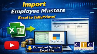 Import Employee Masters from Excel File || Download Sample Excel File (Link in Description)