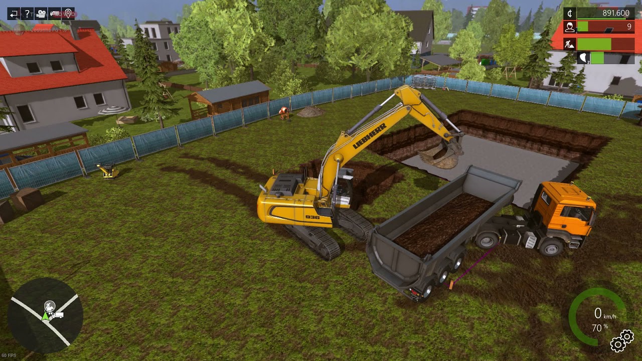 Trudani Construction simulator Carregando caminhao