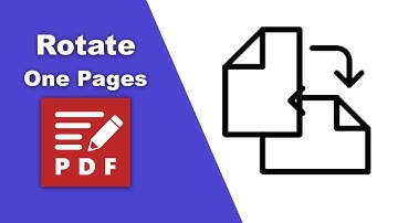 How to rotate just one page of a PDF in PDF XChange Editor