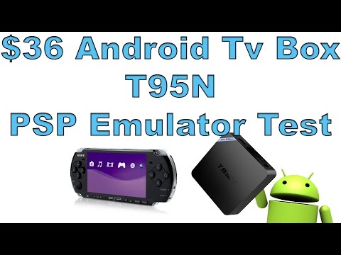 $36 Android Tv Box T95N PSP Emulator Test