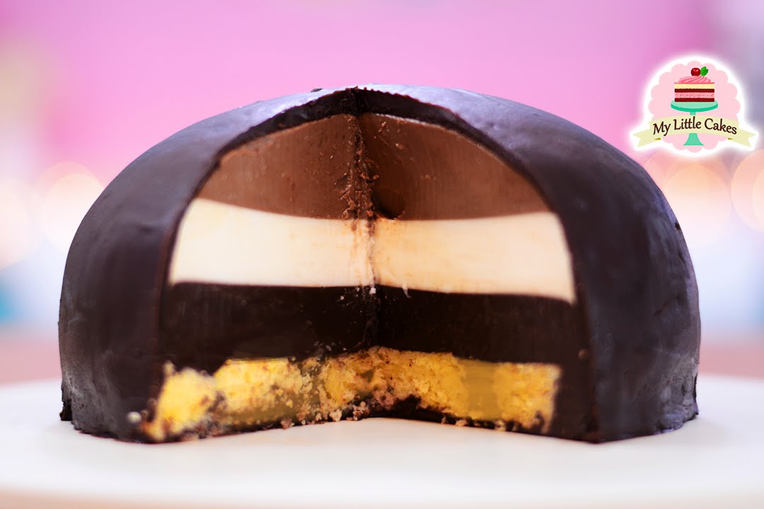 TRIPLE CHOCOLATE BOMB | NO BAKE | MY LITTLE CAKES - YouTube