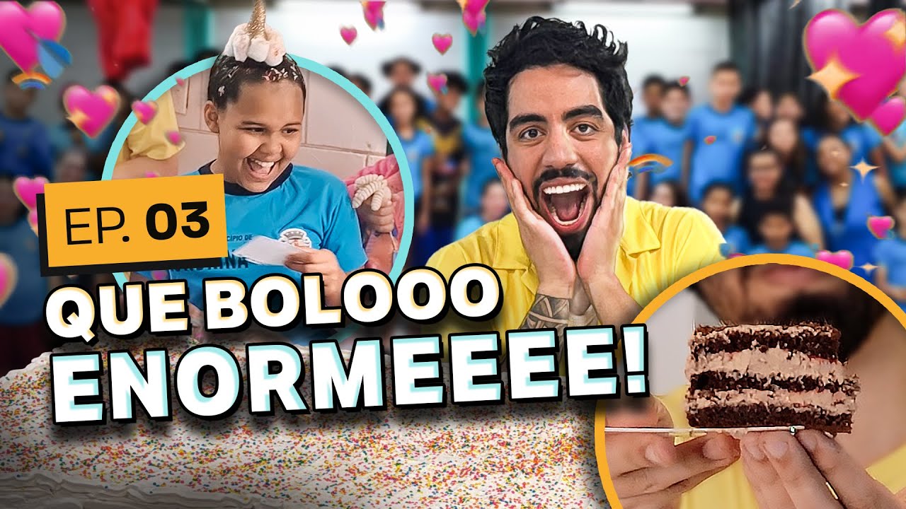 MAIS DE 100KG DE BOLO | Julio Cepe Faz Meu Bolo #3