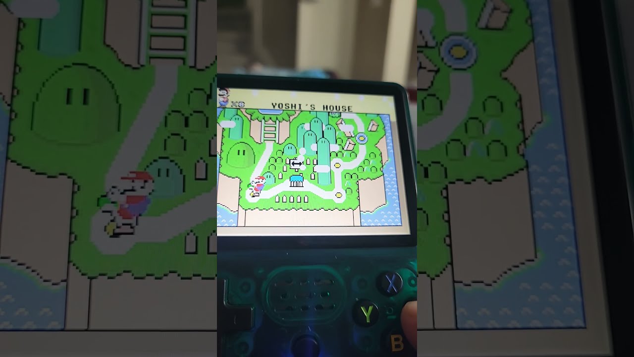 SMWSMA2 Gameplay Part 1 Mario Start Yoshi Supermariobros
