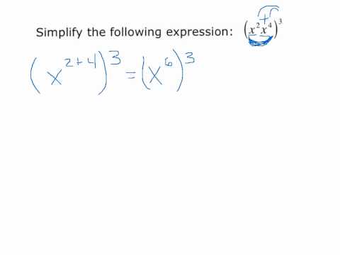 Exponents: Products and Power rule (cc)