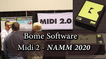 BomeBox Software/Firmware Update for MIDI 2 - NAMM 2020
