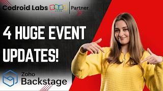 What's New in Zoho Backstage: March 2026 Updates &amp; Features