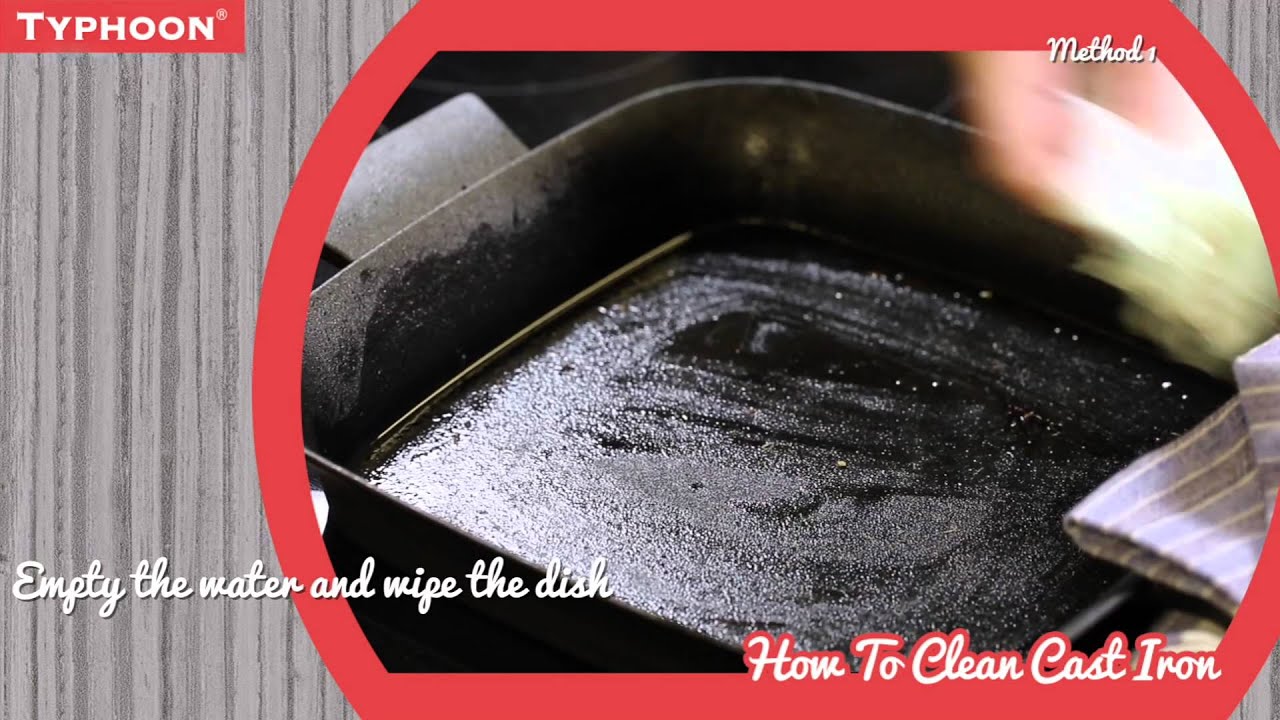 How To Clean Cast Iron YouTube