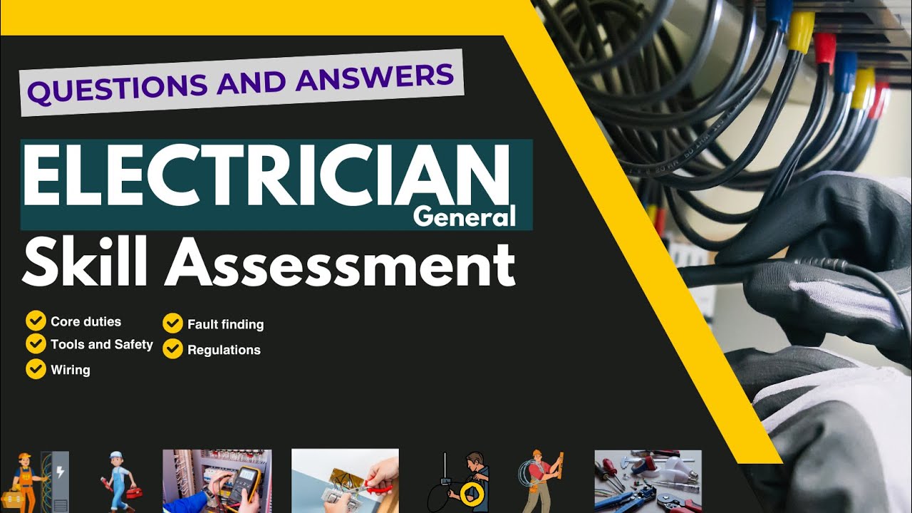 Electrical Competency Test Electrician Skil Assessment Questions & Answers #australia #youtube # ...