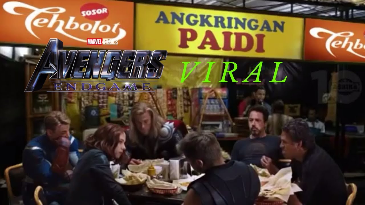 Viral Kumpulan Video Para Pemain Avengers Makan Di Warung Lucu