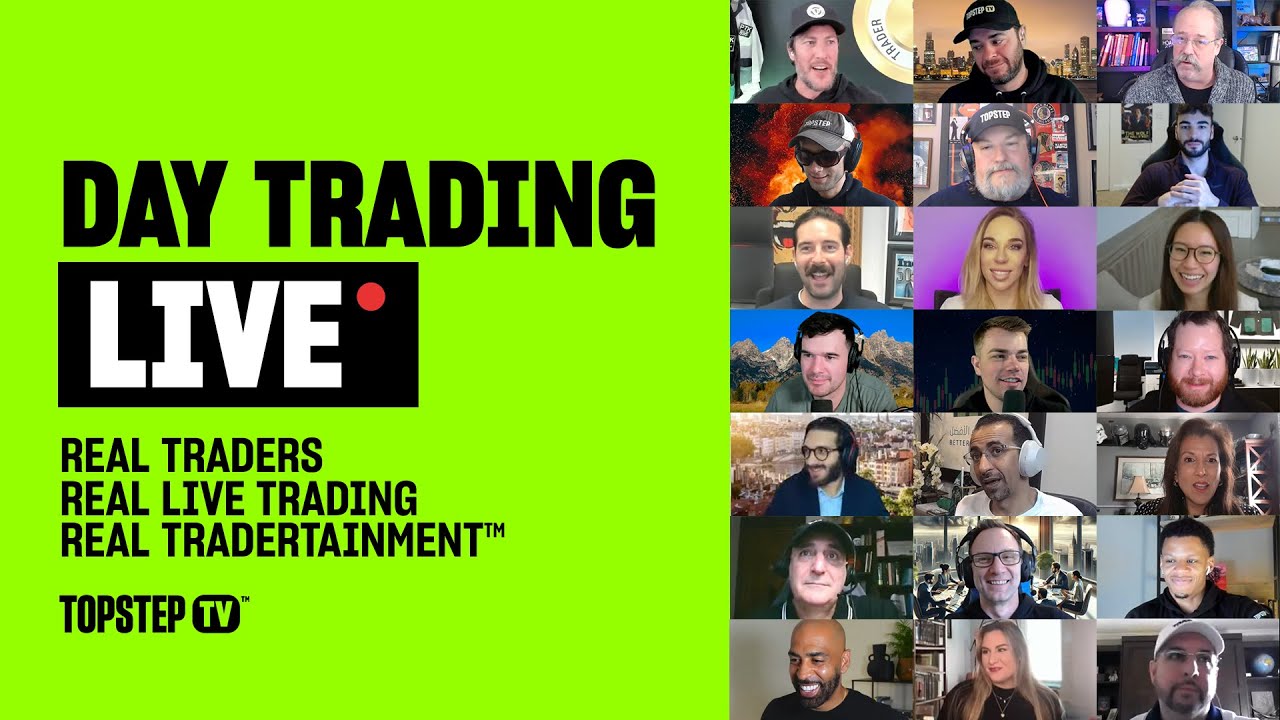 TopstepTV Live Futures Day Trading: Topstep VIP Season 3 Starts Now! (7/28/25)