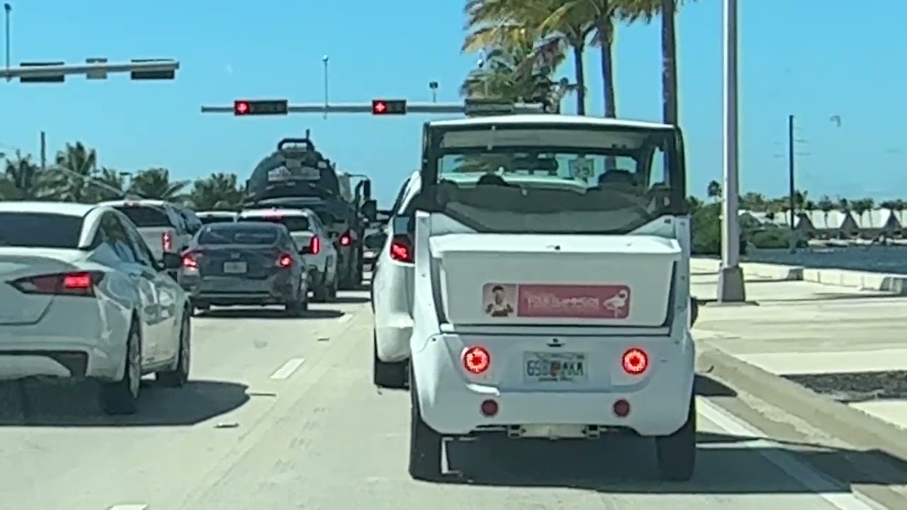 Cảnh quan đường phố ở Edge of The Key West